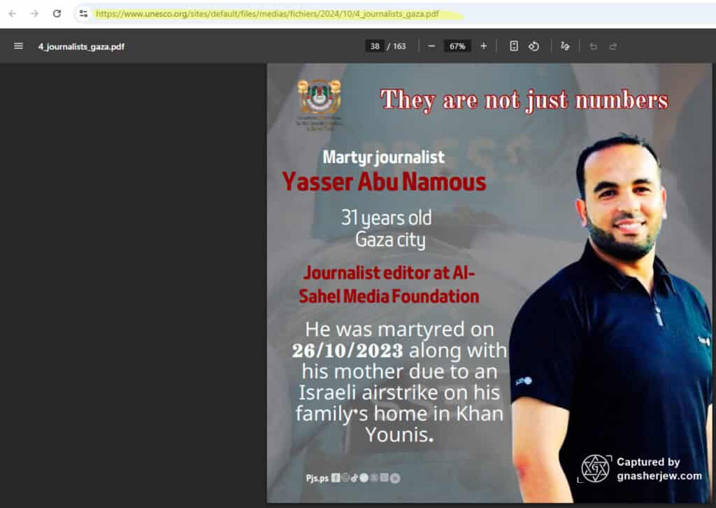 UNESCO - Yasser Sobhi Hassan Abu Namous