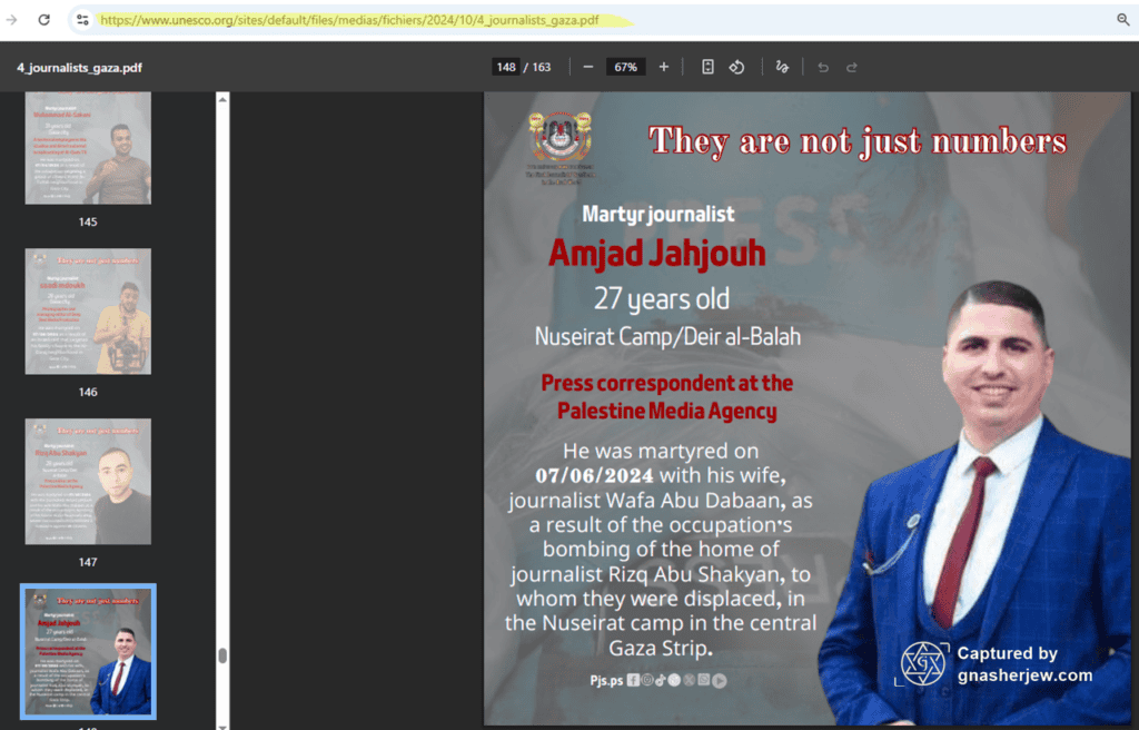 UNESCO - Amjad Abdulrahim Abdulqader Jahjouh