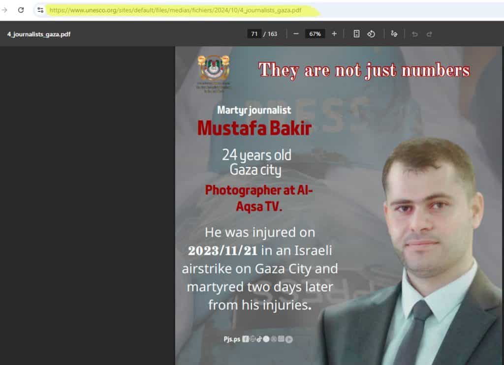 UNESCO - Mustafa Kamal Abdel Qader Bakir